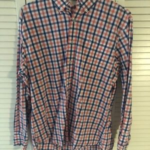 Southern Tide Plaid Button Down Size L